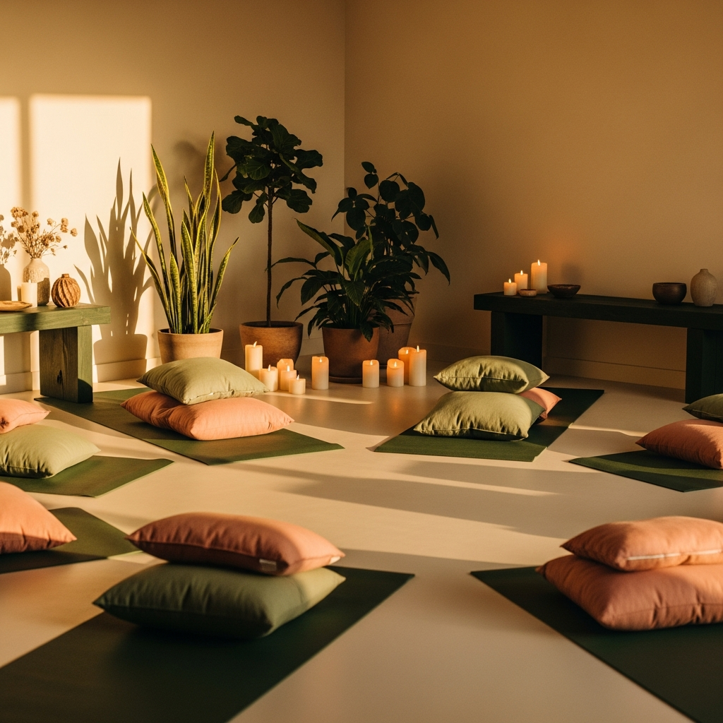 Gruppmeditation i varmt ljus – LEVA-programmet